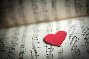 love-music-heart-shape-note-book-shallow-dof-30864702